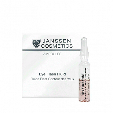 JANSSEN Сыворотка увлажняющая и восстанавливающая для контура глаз, в ампулах / Eye Flash Fluid 1*1,5 мл