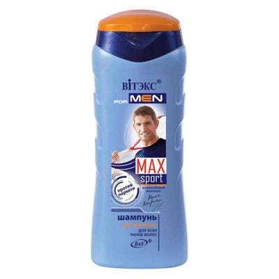 Витэкс FOR MEN Max Sport Шампунь для всех типов волос