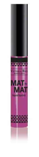 Жидкая матовая губная помада MAT BY MAT Victoria Shu