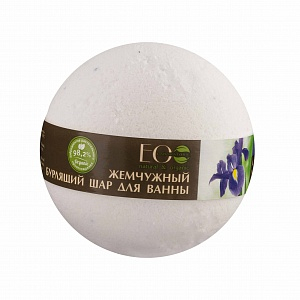Бурлящий шар для ванны «Ирис и пассифлора» Pearl Bomb Ecolab (220 г)