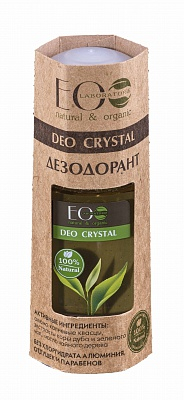 Дезодорант для тела «Кора дуба и зелёный чай» Deo Crystal Ecolab (50 мл)