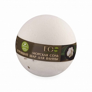Бурлящий шар для ванны «Мангостин и ваниль» Sea Salt Bomb Ecolab (220 г)