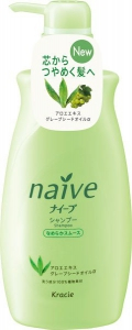 Восстанавливающий шампунь для нормальных волос NAIVE (550 мл)