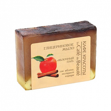 Глицериновое мыло «Яблочный пай» «Кафе красоты» (100 г)