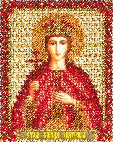 Набор для вышивания PANNA CM-1433 ( ЦМ-1433 ) Икона Святой Великомученицы Екатерины
