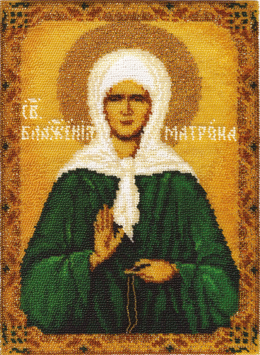 Набор для вышивания PANNA CM-1158 ( ЦМ-1158 ) Икона Св. Матрона Московская