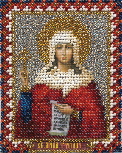 Набор для вышивания PANNA CM-1306 ( ЦМ-1306 ) Икона святой мученицы Татьяны