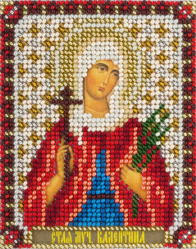 Набор для вышивания PANNA CM-1544 ( ЦМ-1544 ) Икона Святой мученицы Валентины