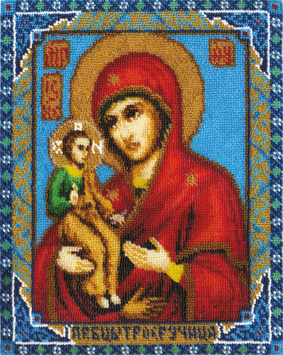 Набор для вышивания PANNA CM-1325 ( ЦМ-1325 ) Икона Божией Матери Троеручица