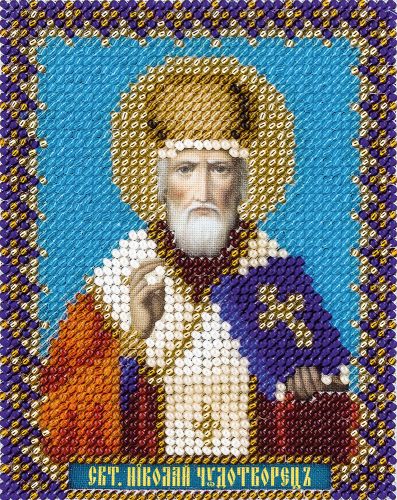 Набор для вышивания PANNA CM-1338 ( ЦМ-1338 ) Икона Святителя Николая Чудотворца