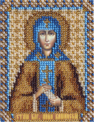 Набор для вышивания PANNA CM-1209 ( ЦМ-1209 ) Икона св. Анны Кашинской
