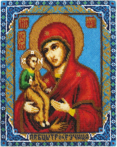 Набор для вышивания PANNA CM-1277 ( ЦМ-1277 ) Икона Божией Матери Троеручица (бисер)