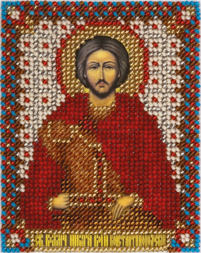 Набор для вышивания PANNA CM-1416 ( ЦМ-1416 ) Икона Св. Влкм. Никиты Воина Константинопольского
