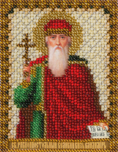 Набор для вышивания PANNA CM-1211 ( ЦМ-1211 ) Икона равноапостольного Великого князя Владимира