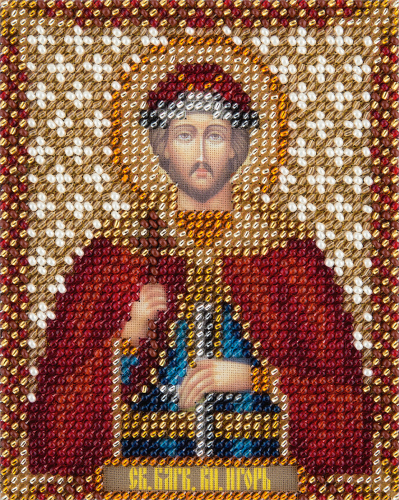 Набор для вышивания PANNA CM-1876 ( ЦМ-1876 ) Икона Святого благоверного князя Игоря Черниговского