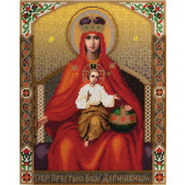 Набор для вышивания PANNA CM-1477 ( ЦМ-1477 ) Икона Божией Матери Державная