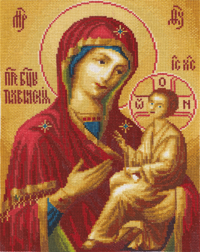 Набор для вышивания PANNA CM-1473 ( ЦМ-1473 ) Тихвинская икона Божией Матери