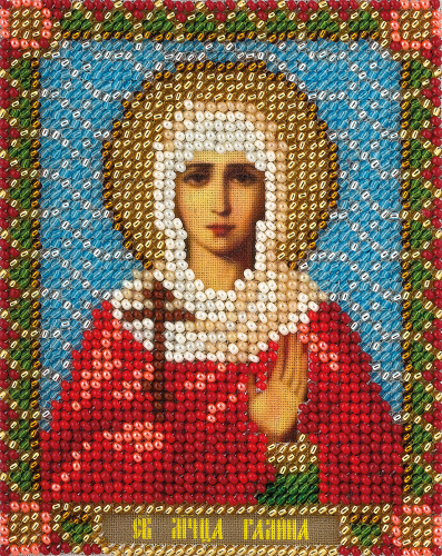 Набор для вышивания PANNA CM-1461 ( ЦМ-1461 ) Икона Святой мученицы Галины