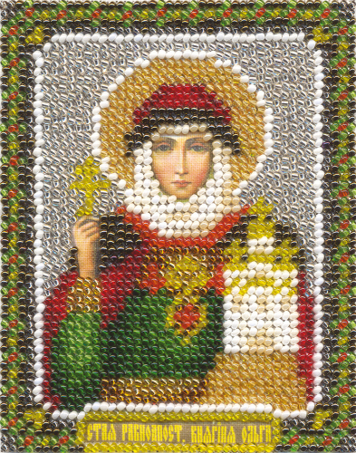 Набор для вышивания PANNA CM-1304 ( ЦМ-1304 ) Икона Святой равноапостольной Княгини Ольги