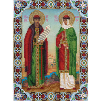 Набор для вышивания PANNA CM-1558 ( ЦМ-1558 ) Икона Святых Петра и Февронии