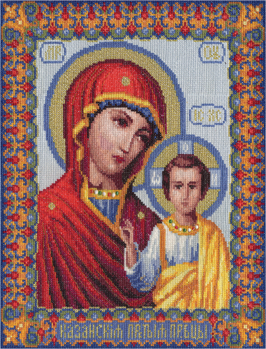 Набор для вышивания PANNA CM-0809 ( ЦМ-0809 ) Казанская икона Богородицы