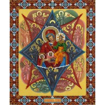 Набор для вышивания PANNA CM-1623 ( ЦМ-1623 ) Икона Неопалимая Купина