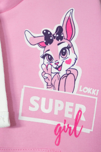 Костюм/сп 2134-211 SUPER GIRL/ Розовый