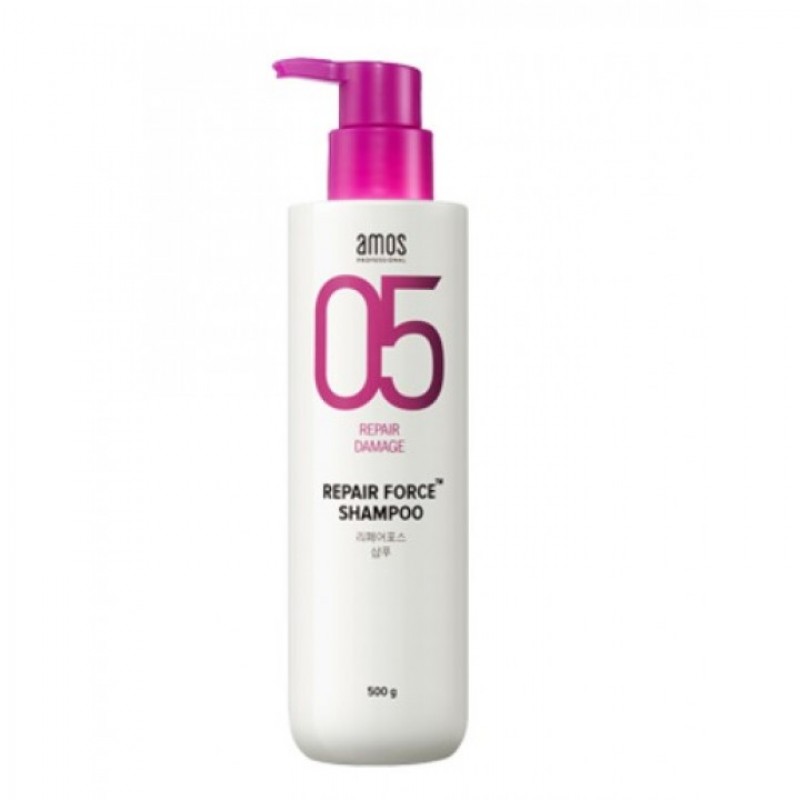 Amos 05 Repair Force Shampoo - Восстанавливающий шампунь 500г
