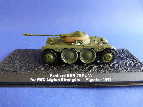 (13) Panhard EBP-75 FL11 1-er REC Legion Etrangere Algeria-1957