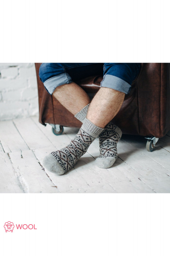 Носки мужские шерстяные - Бабушкины носки