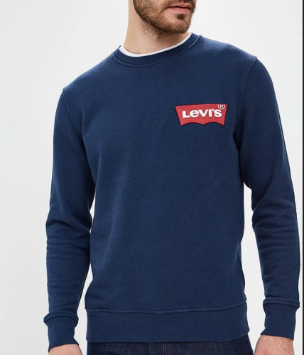 СВИТШОТ LEVIS СИНИЙ 006