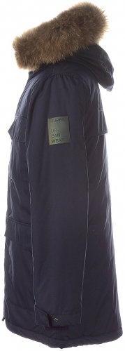 Пальто для мужчин ARON 1 тёмно     синий 00086, размер XS