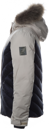 Куртка для женщин ZULA, светло      бежевый/тёмно синий 70161, размер L
