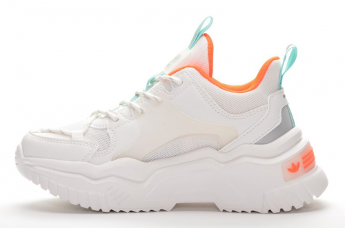 Sport + ADD DB1236-14 Кроссовки бел текстиль+кожа