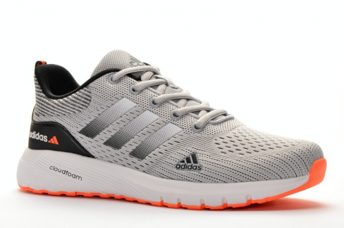 Sport + ADD DA087-7 Кроссовки св.сер текстиль