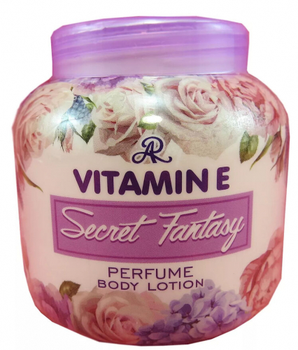 Парфюмированный крем для тела Aron Secret Fantasy 200мл Aron Vitamin E Perfume Body Lotion 200 g