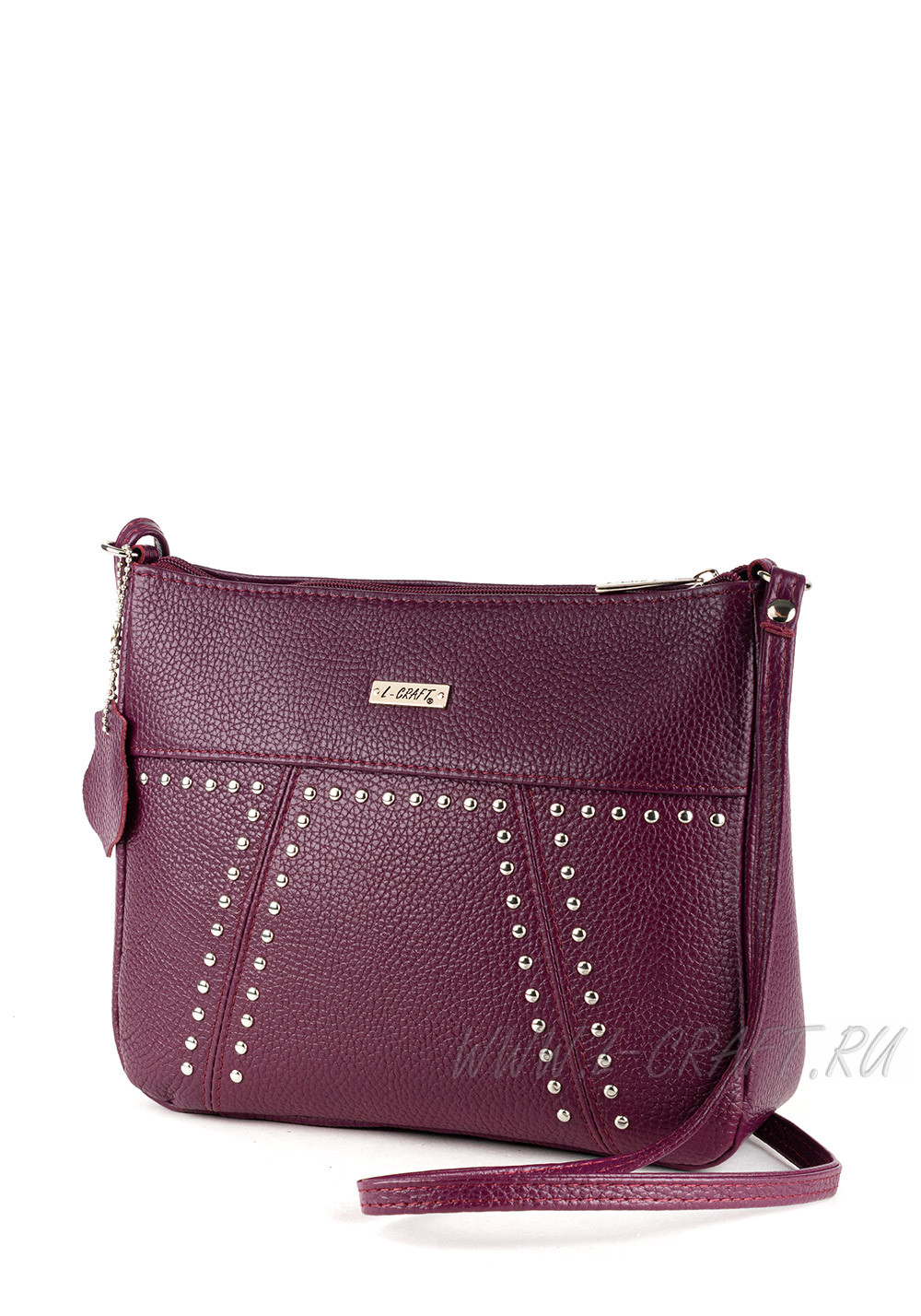 Модель №L110 | кожа | гладкий | фиолетовый | К418-16 | 28351