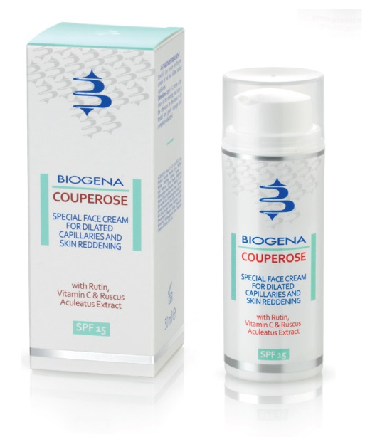 HISTOMER Крем тонизирующий дневной против покраснений и купероза SPF 15 / BIOGENA COUPEROSE 50 мл