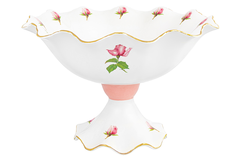 Блюдо на ножке - фруктовница 24*24*16,5 см 1,1 л