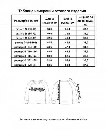 Толстовка МИ-МИ-МИШКИ© синяя