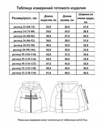 Куртка на молнии Больше пространства