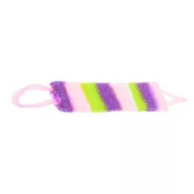 Мочалка вязаная 12*40см Светофор (100)