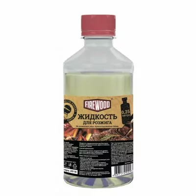 Жидкость для розжига Fire Wood, 0.25 л