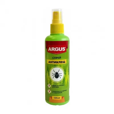 Репеллент лосьон-спрей АНТИКЛЕЩ ARGUS 125 мл (42)