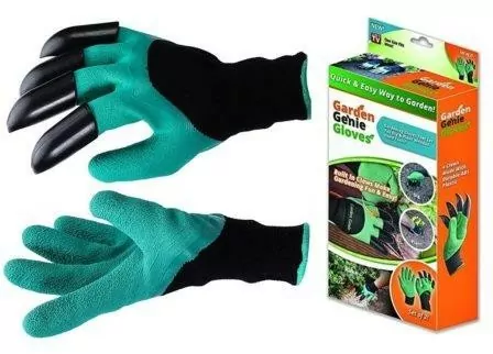 Перчатки нейлоновые Garden Genie Gloves c латексным покрытием 1пара