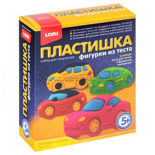 Фигурки из теста 