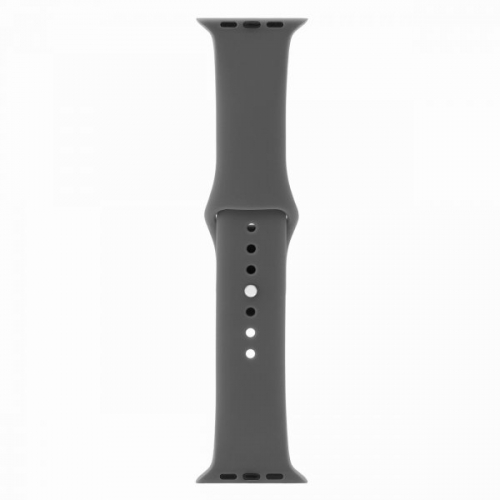 Ремешок для Apple Watch 42mm S/M силиконовый серый