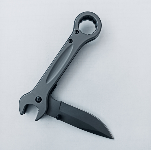 Мультиинструмент 3 в 1, 12см, нож, ключ рожковый, ключ накидной (TK323LS55)