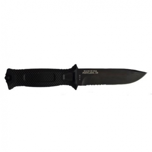 Нож BG,  длина 250мм, дл. клинка  125мм, сталь, цв.черный,чехол (0871214В)
