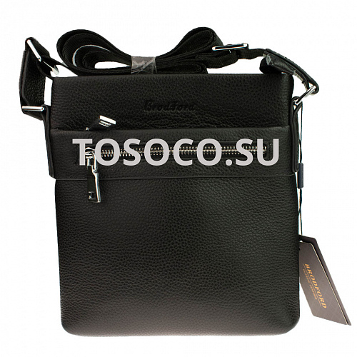 566-1 black сумка Bradford натуральная кожа 20x18x7